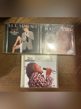 3 Rod Stewart CDS